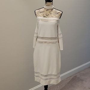 Bebe White Dress